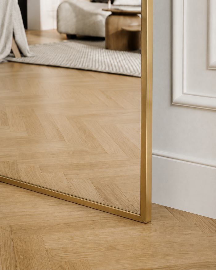 Ultradun gouden frame